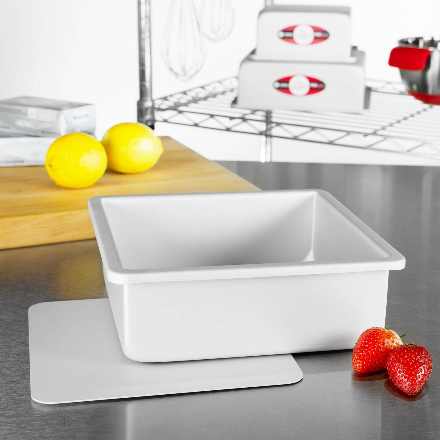 Fat Daddio's Square Removable Bottom Cheesecake Pans
