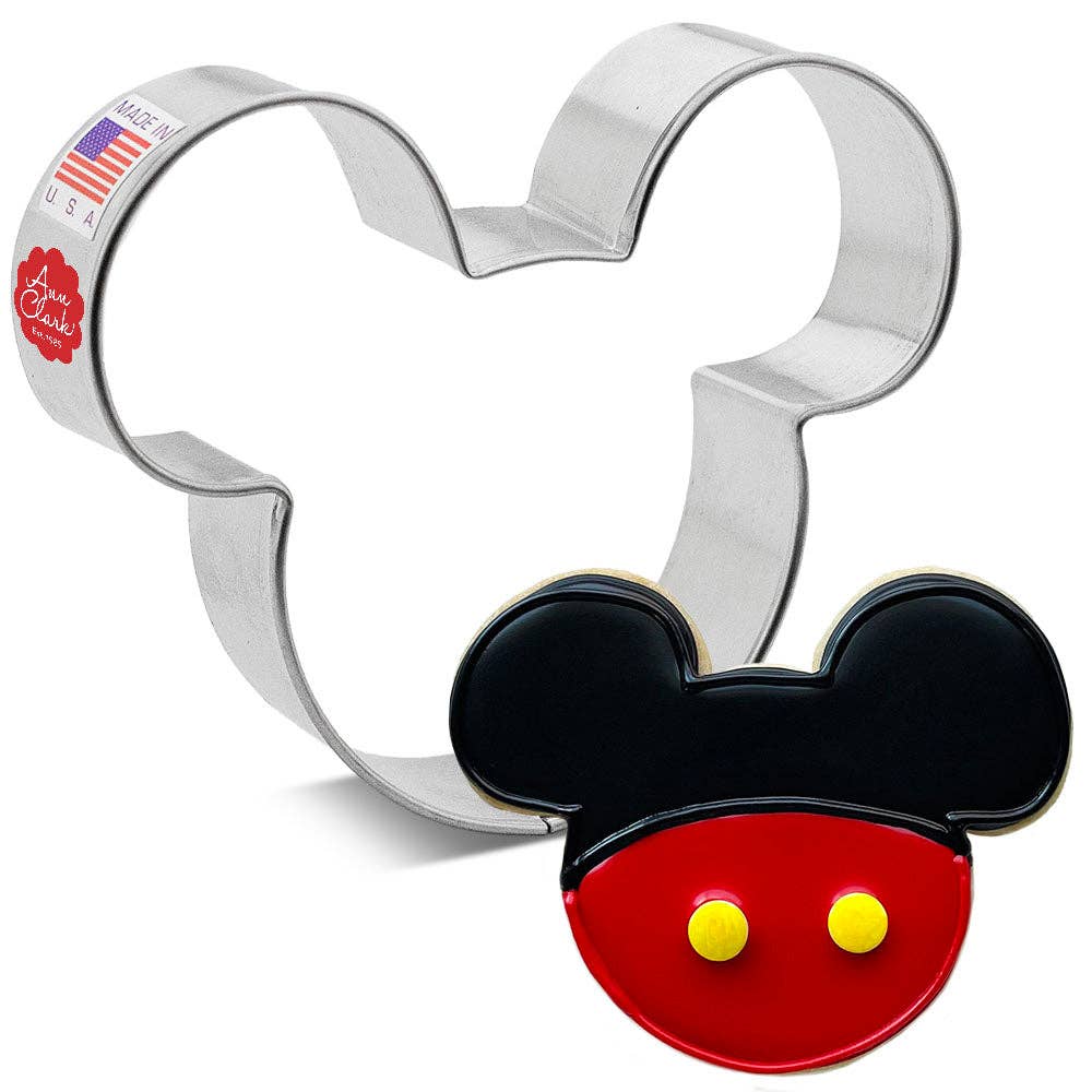 Mouse/ Koala Head Cookie Cutter, 4"- Ann Clark
