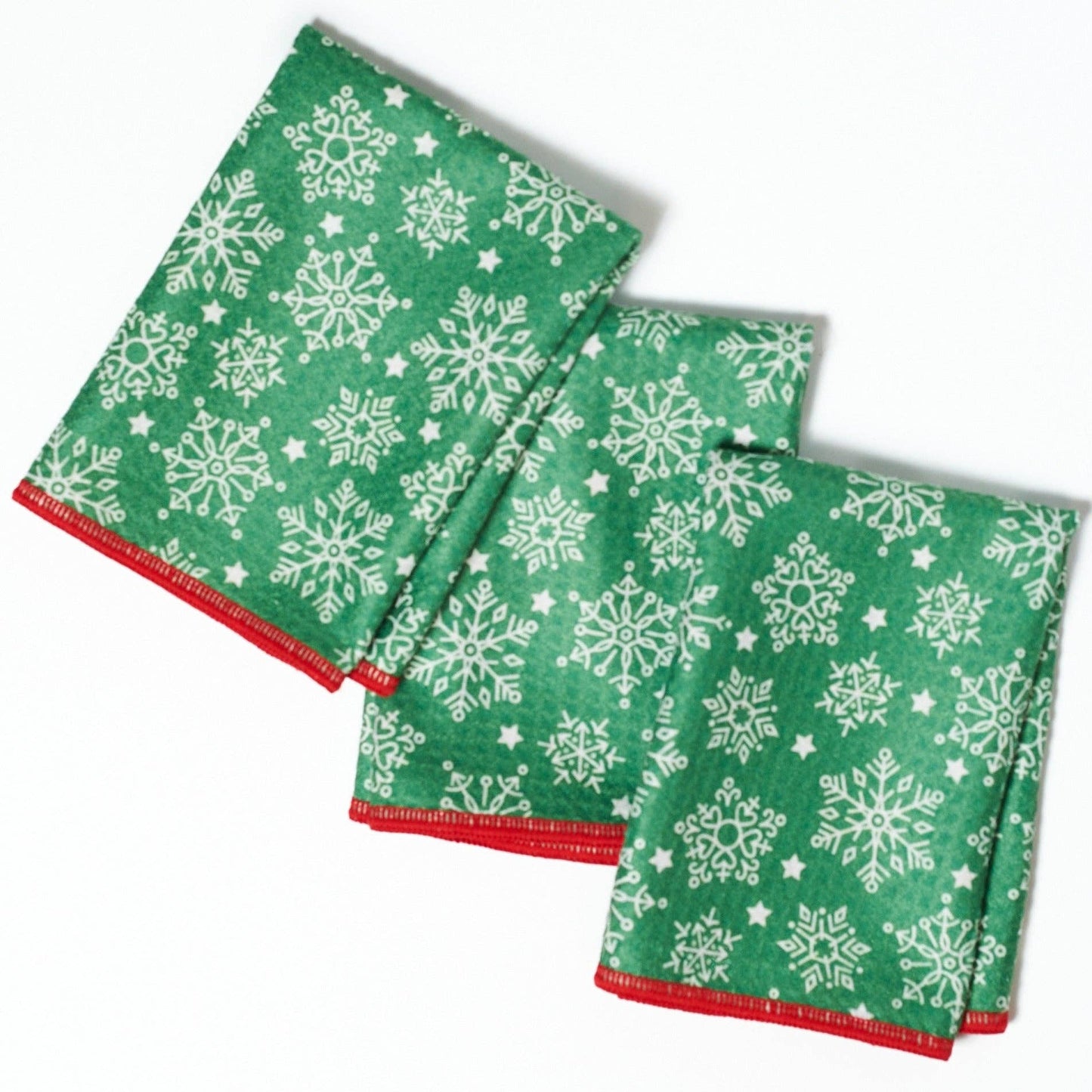 Santa Gnome Mighty Mini Towel (Set of 3)-Once Again Home Co.