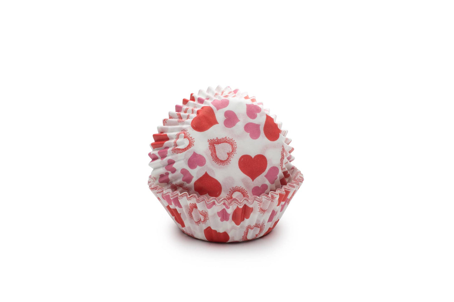 Heart Cupcake Liners, Set of 50, 3" x 3"- Fox Run