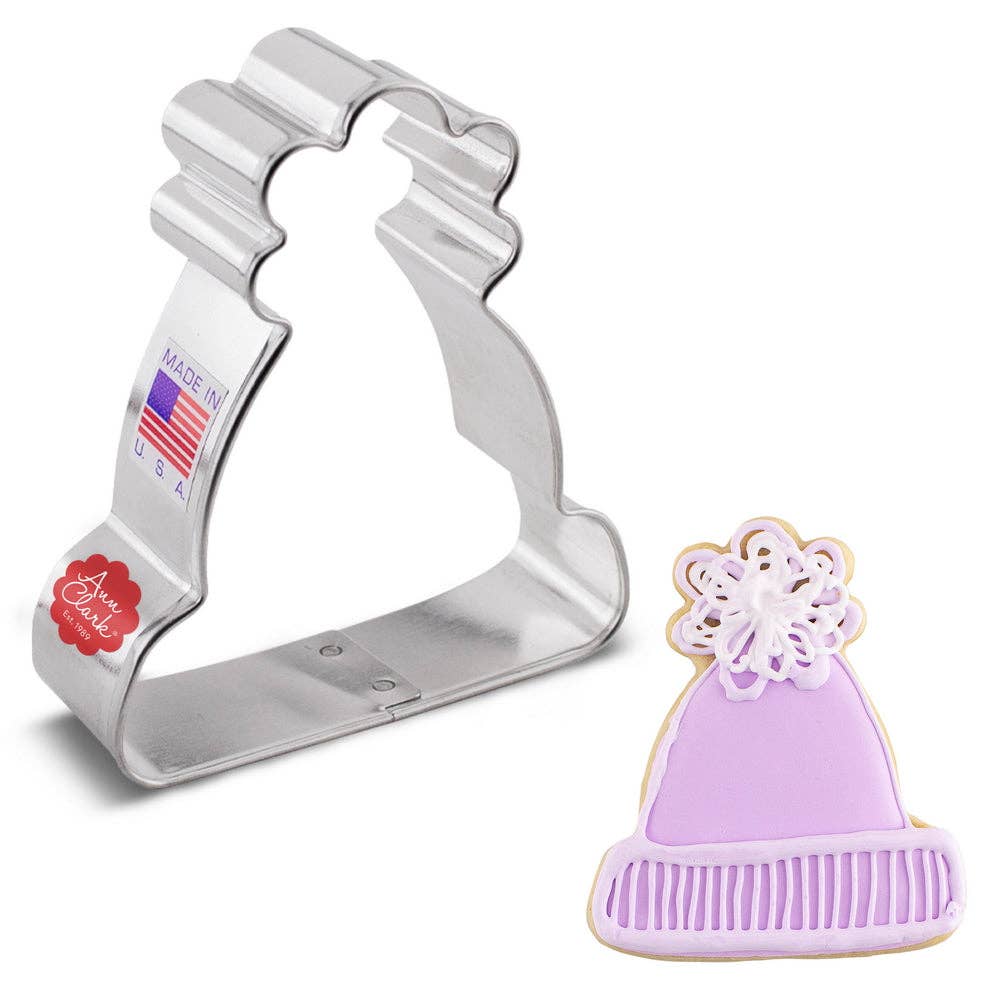 Winter Hat Cookie Cutter 3.75" - Ann Clark