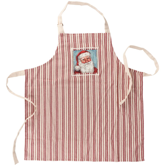 Merry Santa Apron - Primitives By Kathy