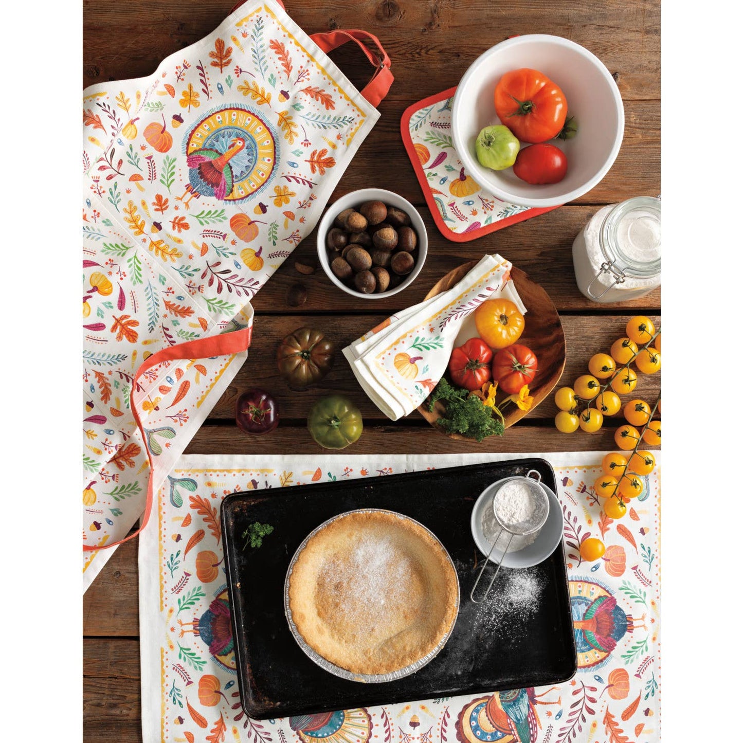 Now Designs by Danica - Autumn Plenty Thanksgiving Potholder