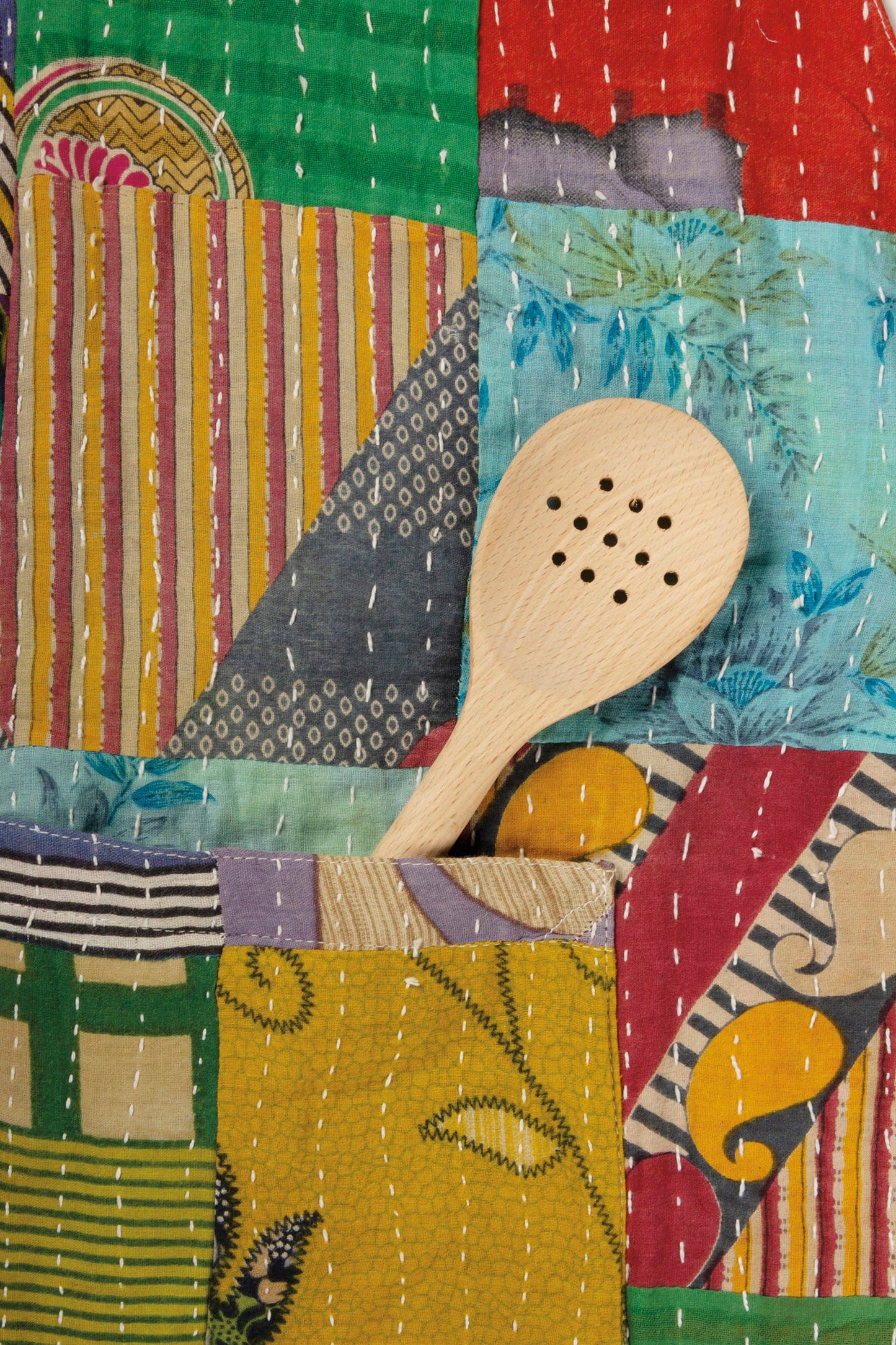 Kantha Apron - Primitives by Kathy