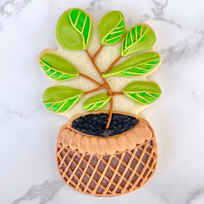 Ann Clark - Fiddle Leaf Fig Cookie Cutter, 4"