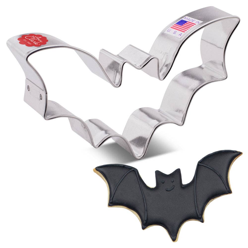 Halloween Bat Cookie Cutter, 4.9"- Ann Clark