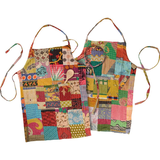 Kantha Apron - Primitives by Kathy
