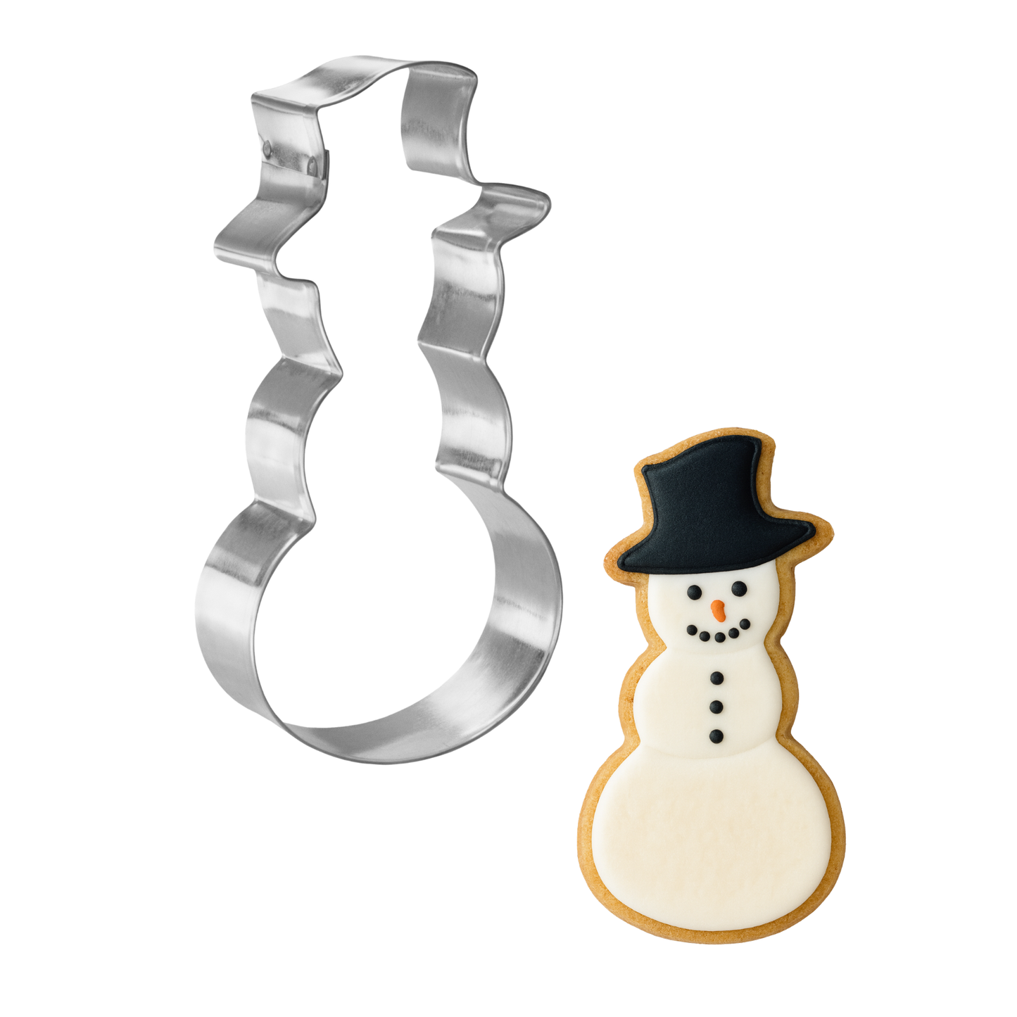 Snowman Cookie Cutter, 4.5"