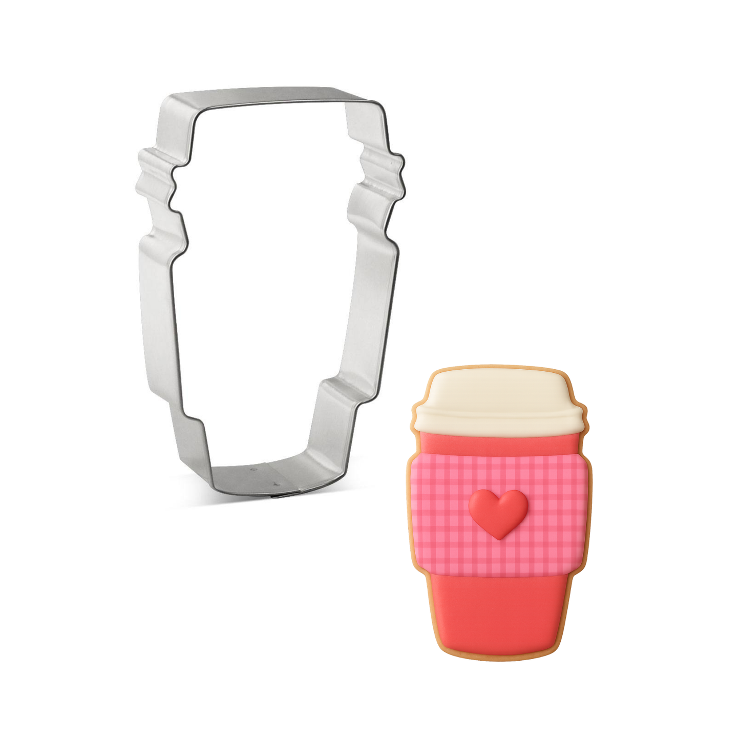 Latte Cup Cookie Cutter (4")