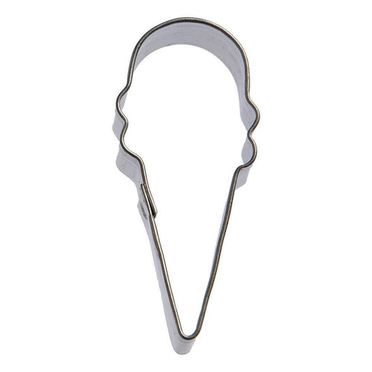Mini Ice Cream Cone Cookie Cutter, 2"