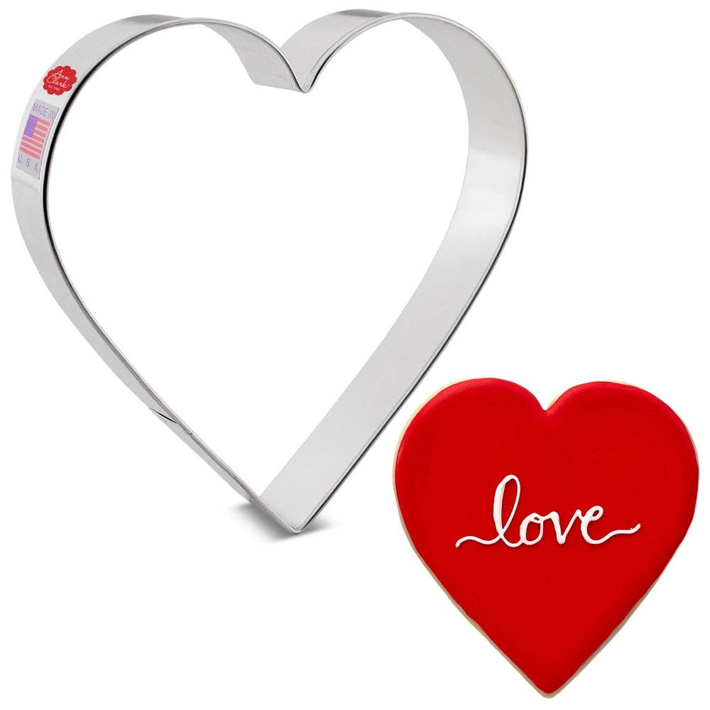 Large Heart Cookie Cutter (5")- Ann Clark