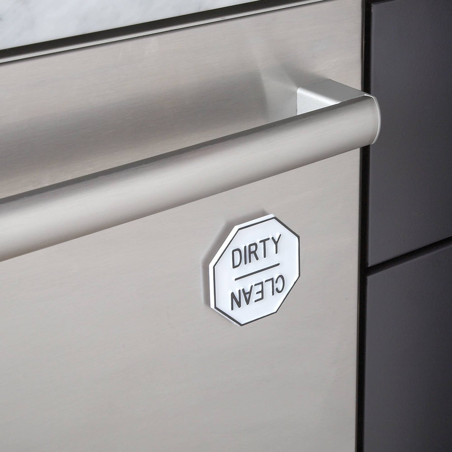 Clean or Dirty Dishwasher Magnet, 2.5" x 2.5" - Doughmakers