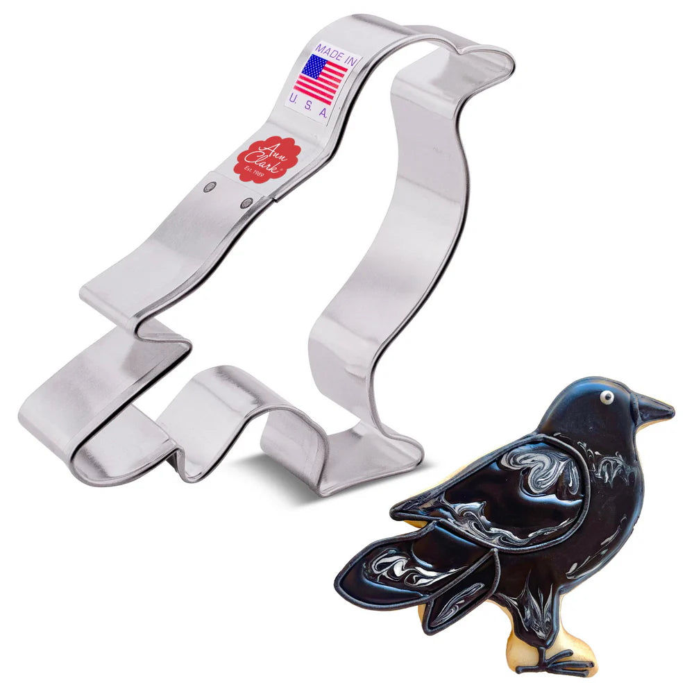 Crow Cookie Cutter 4.15"- Ann Clark