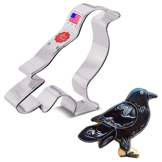 Crow Cookie Cutter 4.15"- Ann Clark