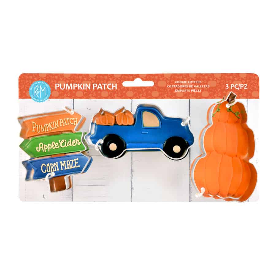 Pumpkin Patch 3 PC Cookie Cutter Set