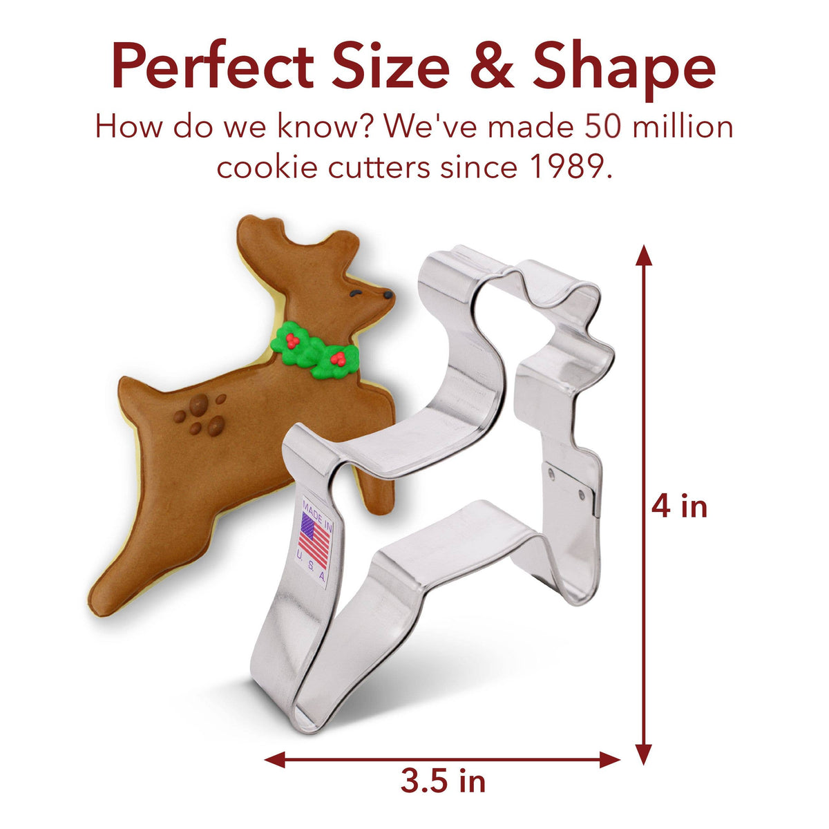 Ann Clark - Leaping Reindeer Cookie Cutter