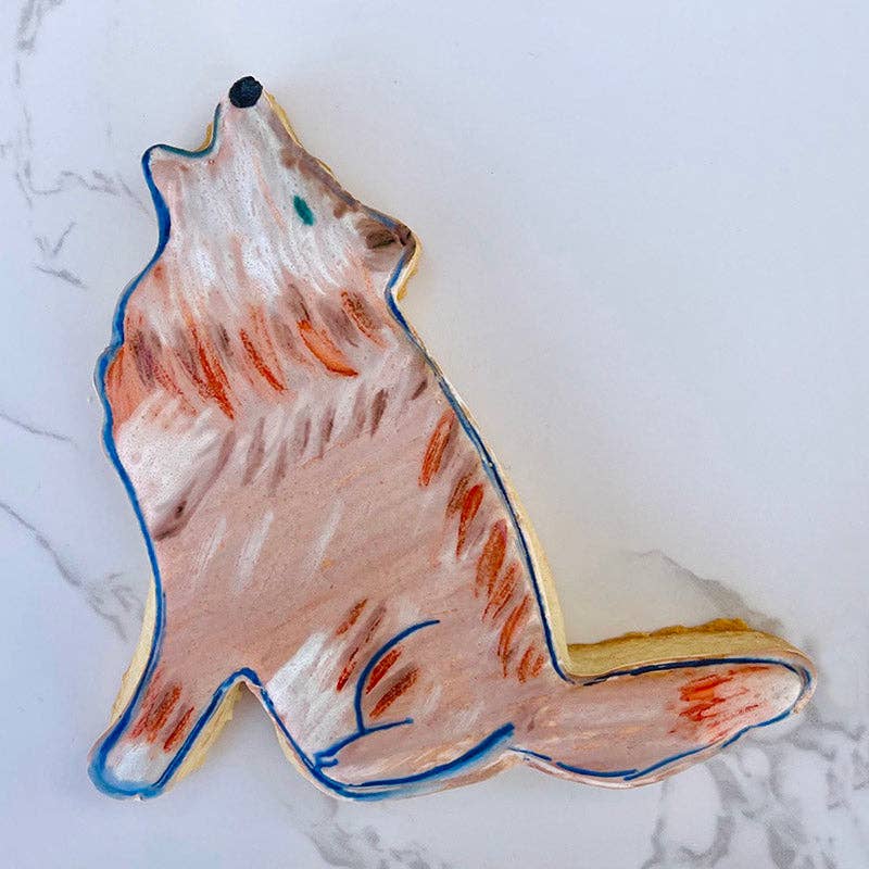 Howling Wolf Cookie Cutter (4")- Ann Clark