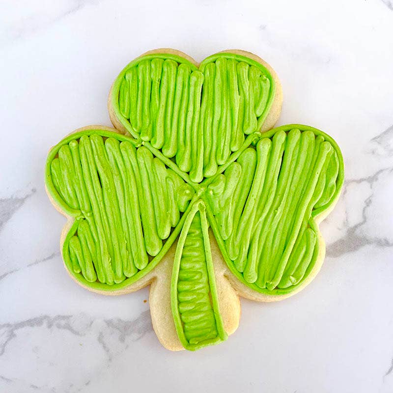 Small Shamrock Cookie Cutter, 3 1/4"- Ann Clark