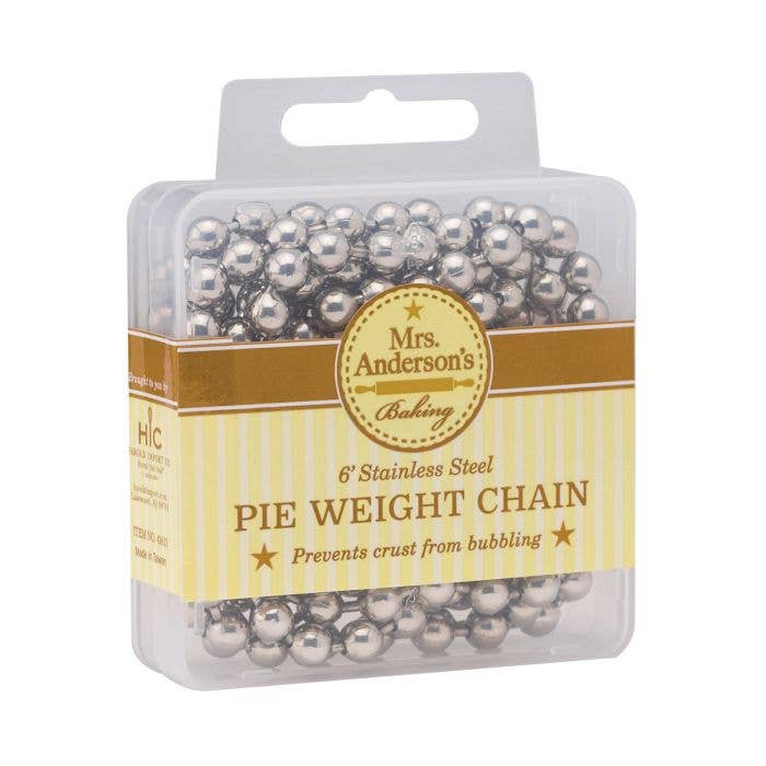 Mrs. Anderson's Baking Pie Weight Chain, 6ft - Harold Import Co.