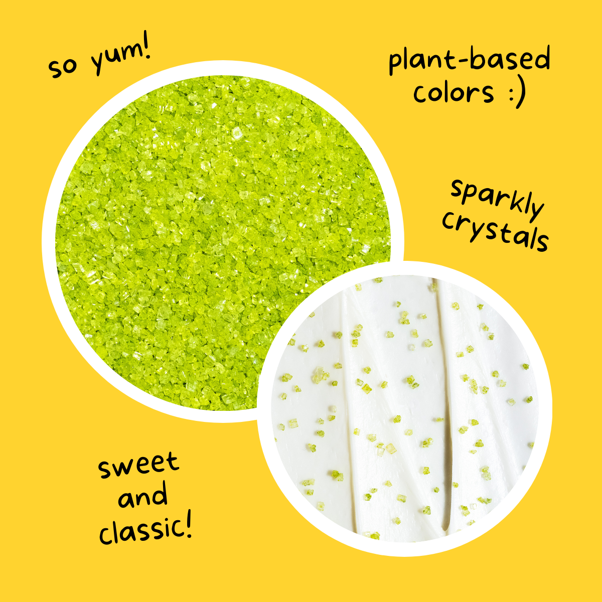 Green Twinkles Sanding Sugar - Supernatural