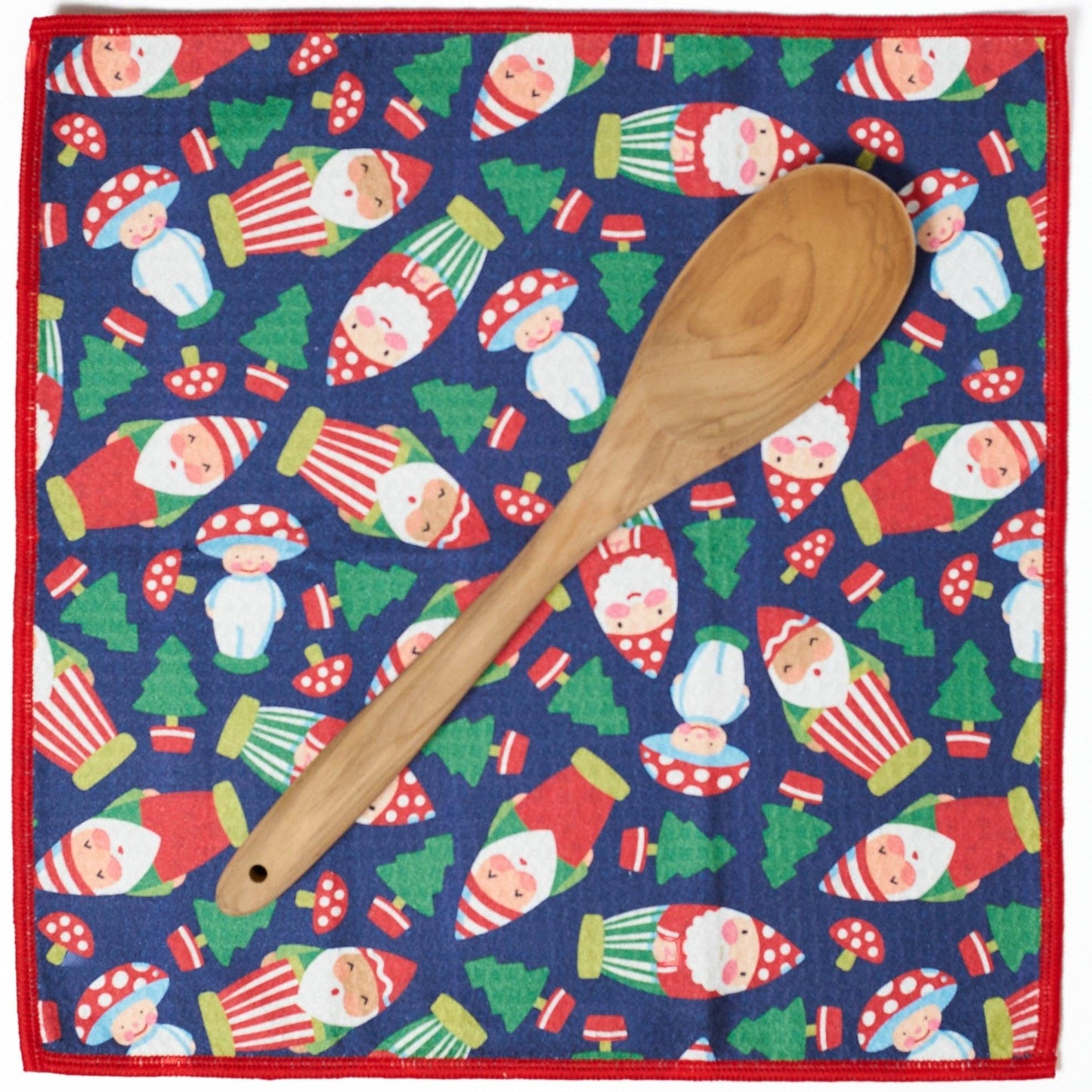 Santa Gnome Mighty Mini Towel (Set of 3)-Once Again Home Co.