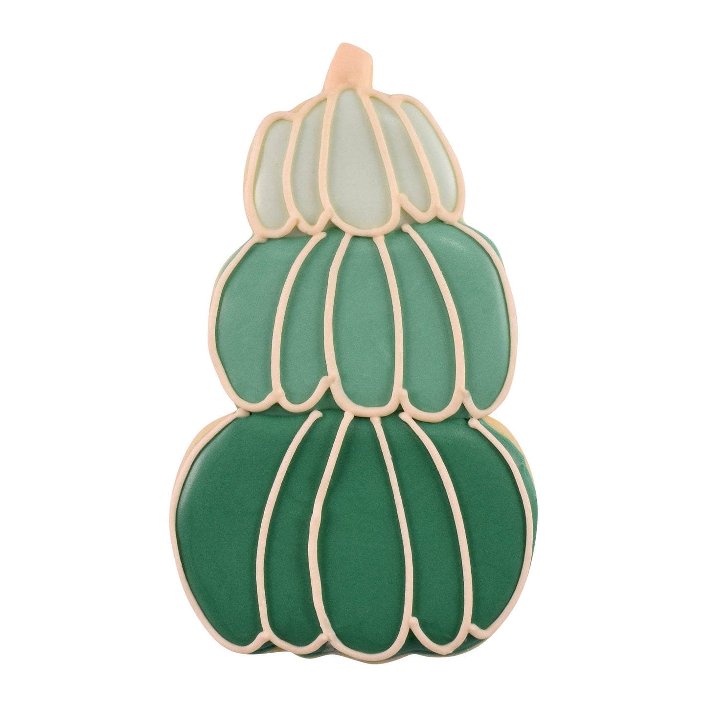 Stacked Pumpkin Cookie Cutter (4")