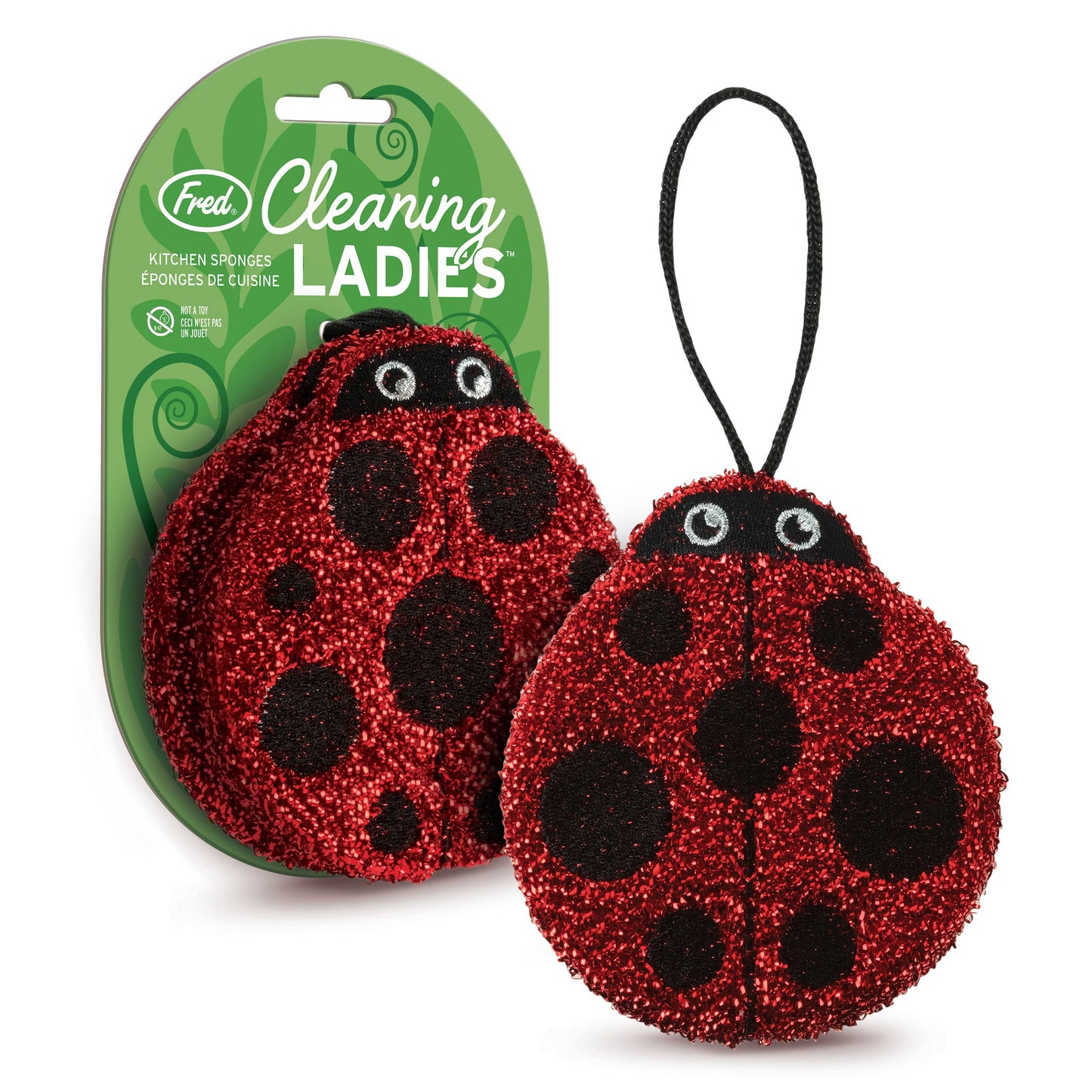 Cleaning Ladies Ladybug Sponges - Set of 2