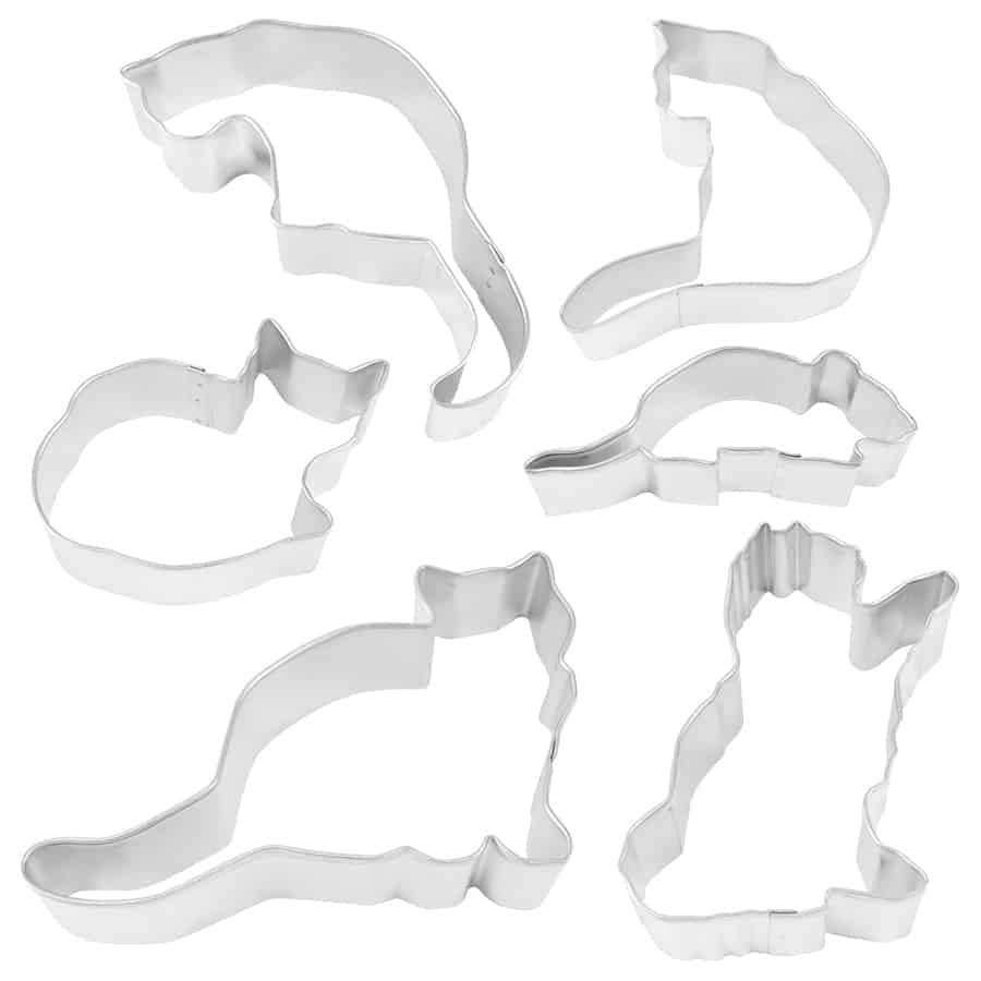 When the Cats Away 6 PC Cookie Cutter Set- R&M