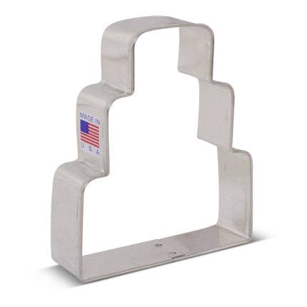 Wedding Cake Cookie Cutter, 3.75"- Ann Clark