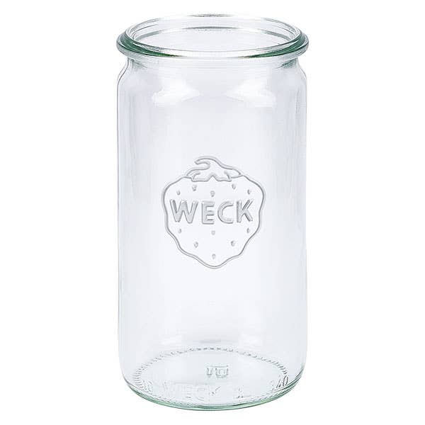 WECK® 340ml Cylindrical Glass Jar