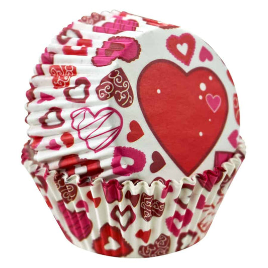 Valentine Cupcake Liners /50 - R&M International