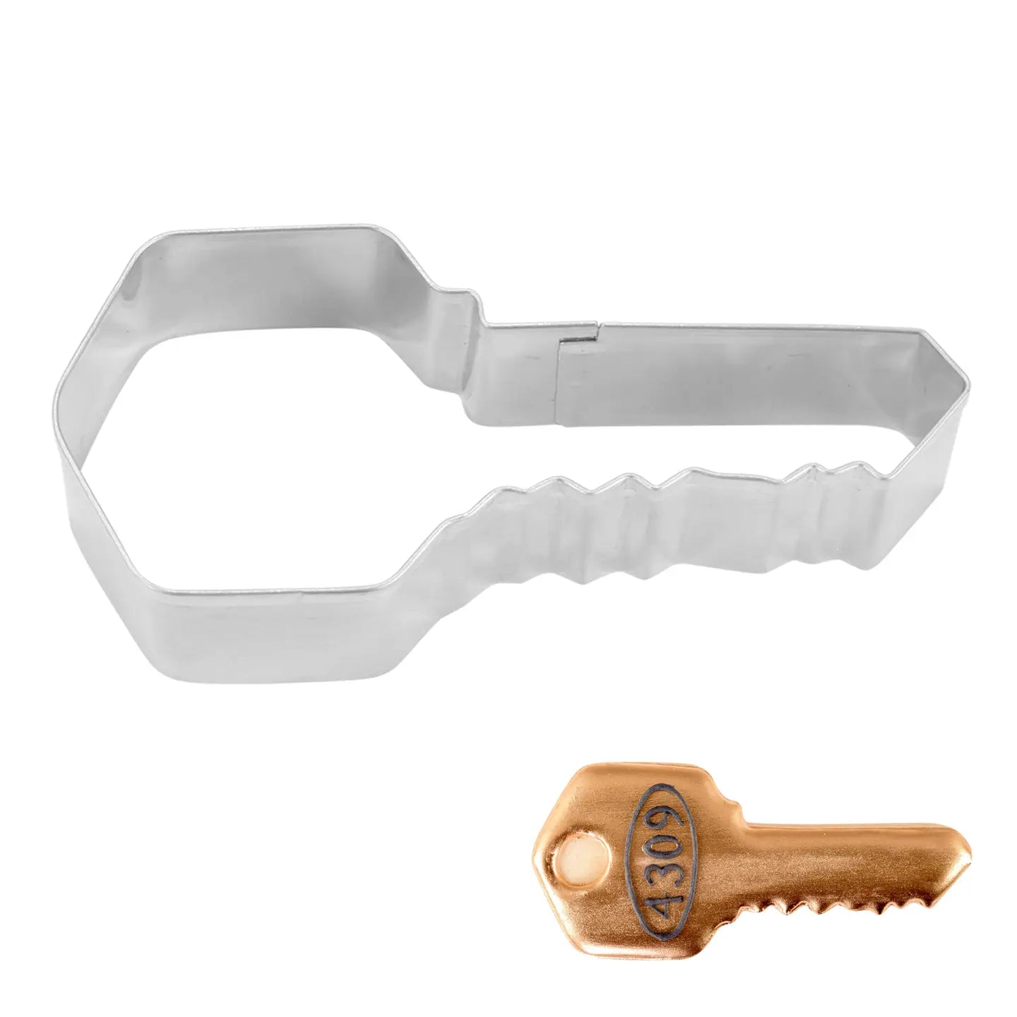 House Key Cookie Cutter, 3.75"- R&M