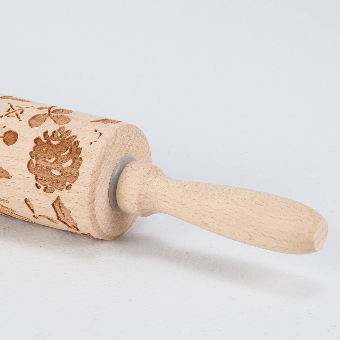 Christmas Greens Large Rolling Pin - Primitives by Kathy