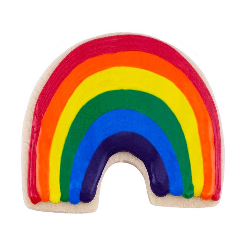 Modern Rainbow Cookie Cutter, 4"- Ann Clark