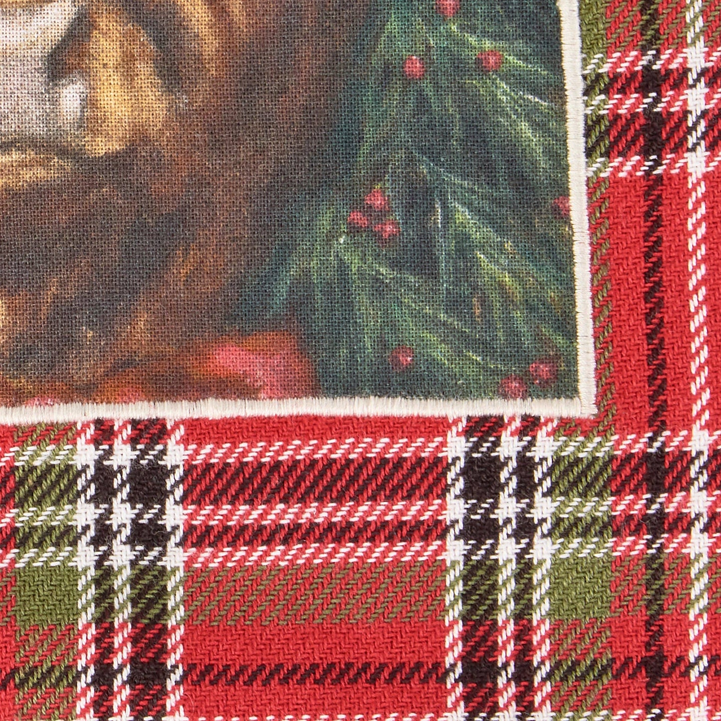 Highland Christmas Apron - Primitive By Kathy