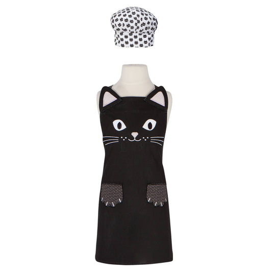 Cat Daydream Kids Apron and Hat Set- Danica Jubilee