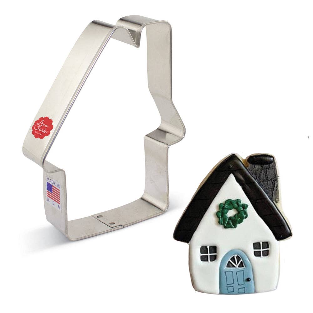 Gingerbread House Cookie Cutter 4.5" - Ann Clark