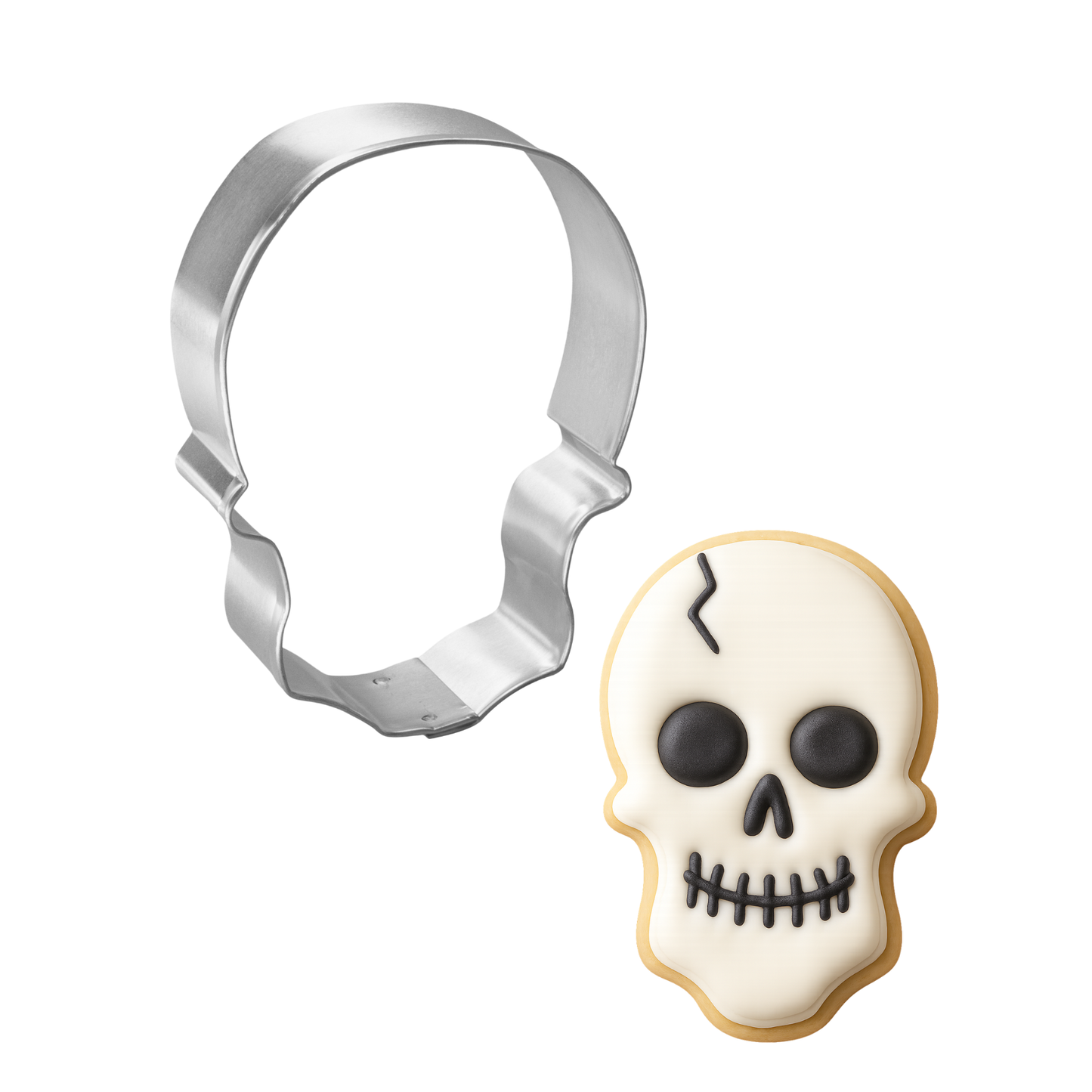 Skull Cookie Cutter, 3.25"