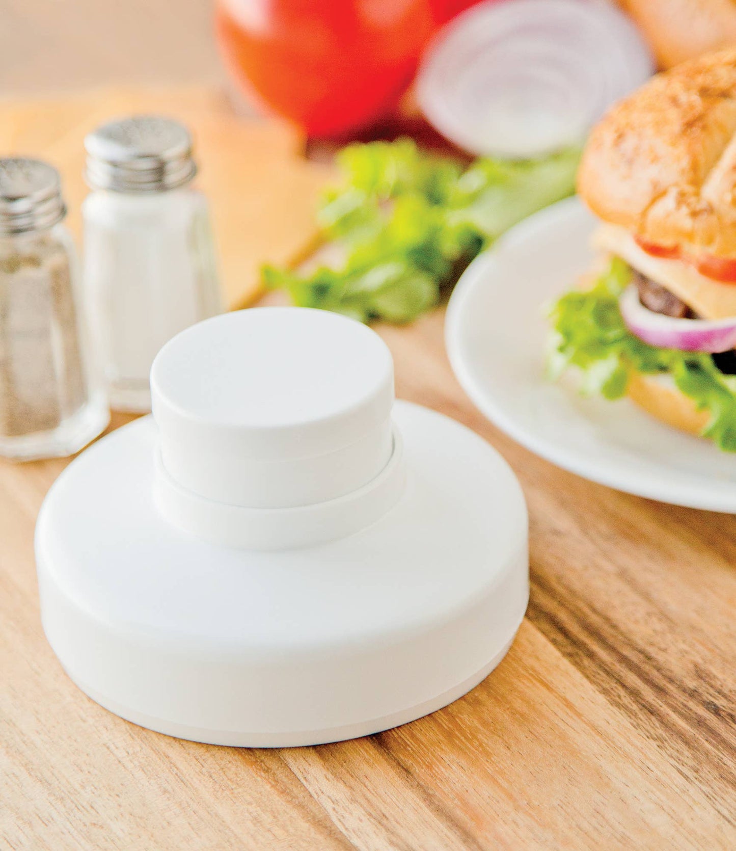 Hamburger Press, Plastic, 4" x 4" x 3.5" - Fox Run