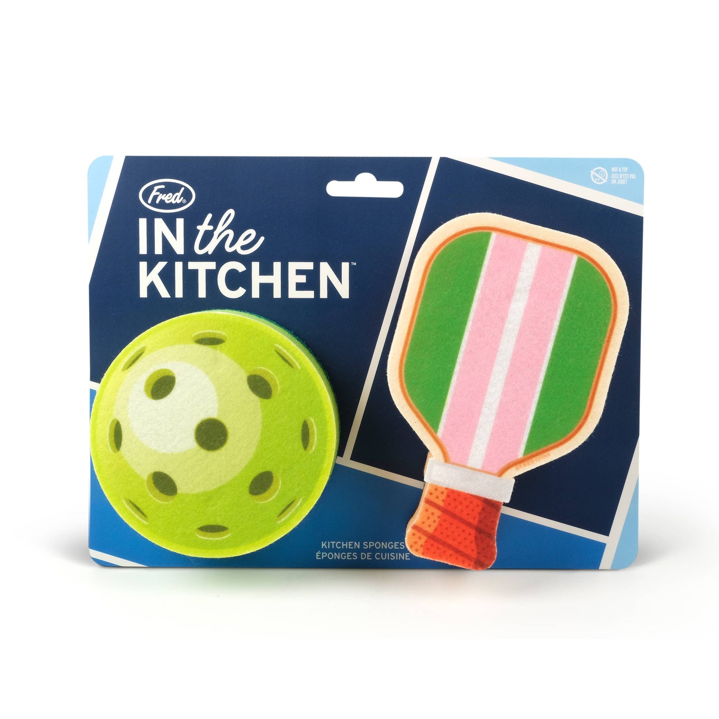 IN THE KITCHEN - Pickleball Sponges - Set of 2 - Fred & Friends