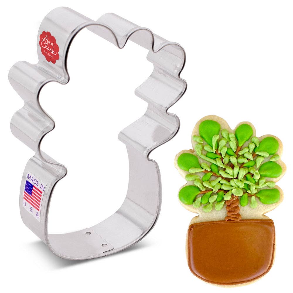 Ann Clark - Fiddle Leaf Fig Cookie Cutter, 4"
