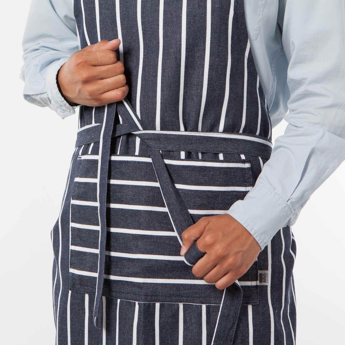 Butcher Stripe Oversized Mighty Apron - Now Designs by Danica