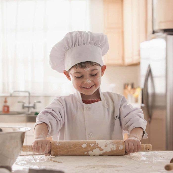 Kid's Chef's Hat, Heavyweight Cotton Twill - Harold Import Co.