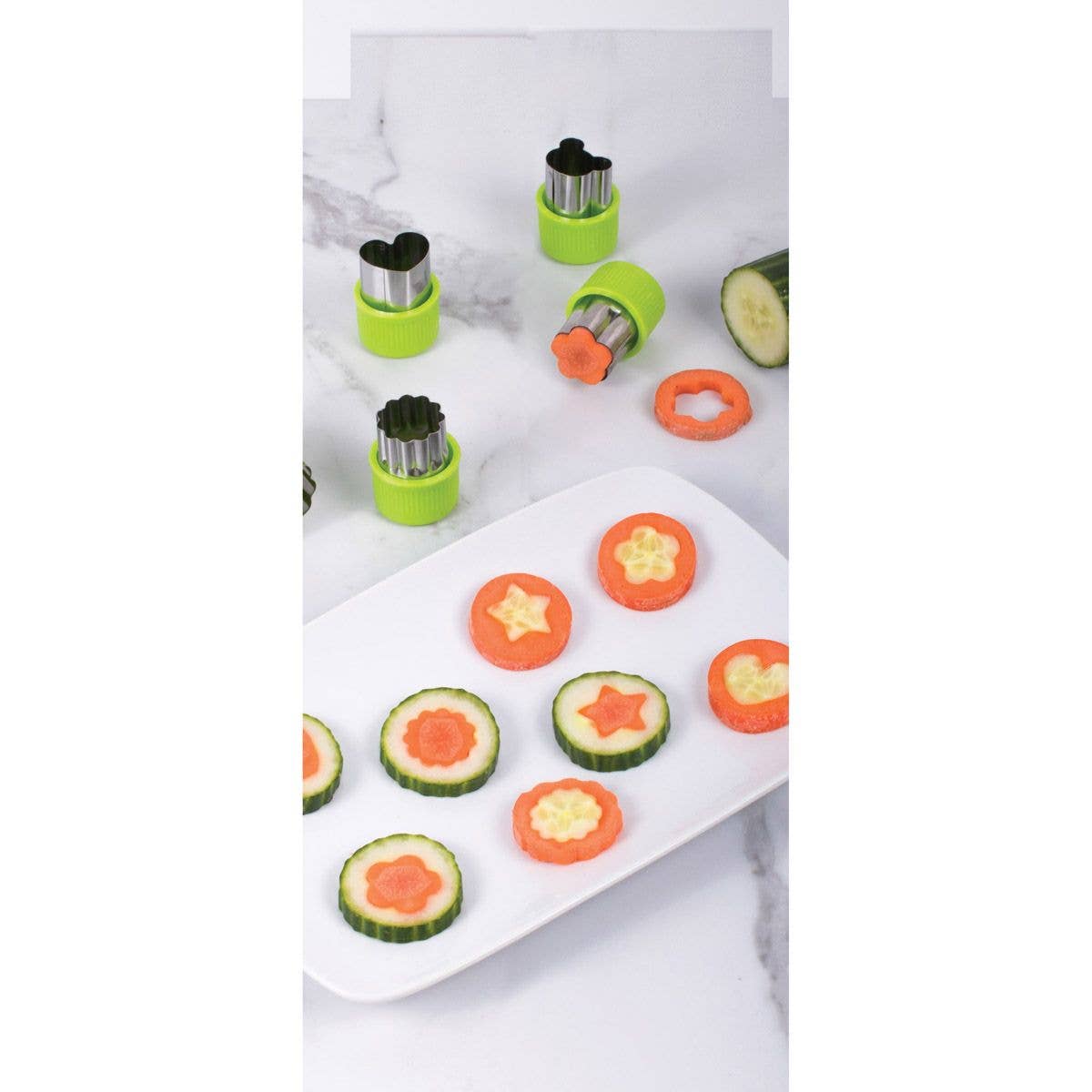 Mini Fruit & Vegetable Cutters - Harold Import Co.