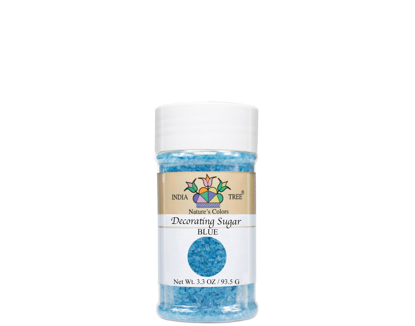 Blue - Nature’s Colors Blue Decorating Sugar - India Tree