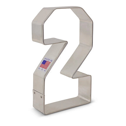 Number 2 Cookie Cutter, 4.25"- Ann Clark