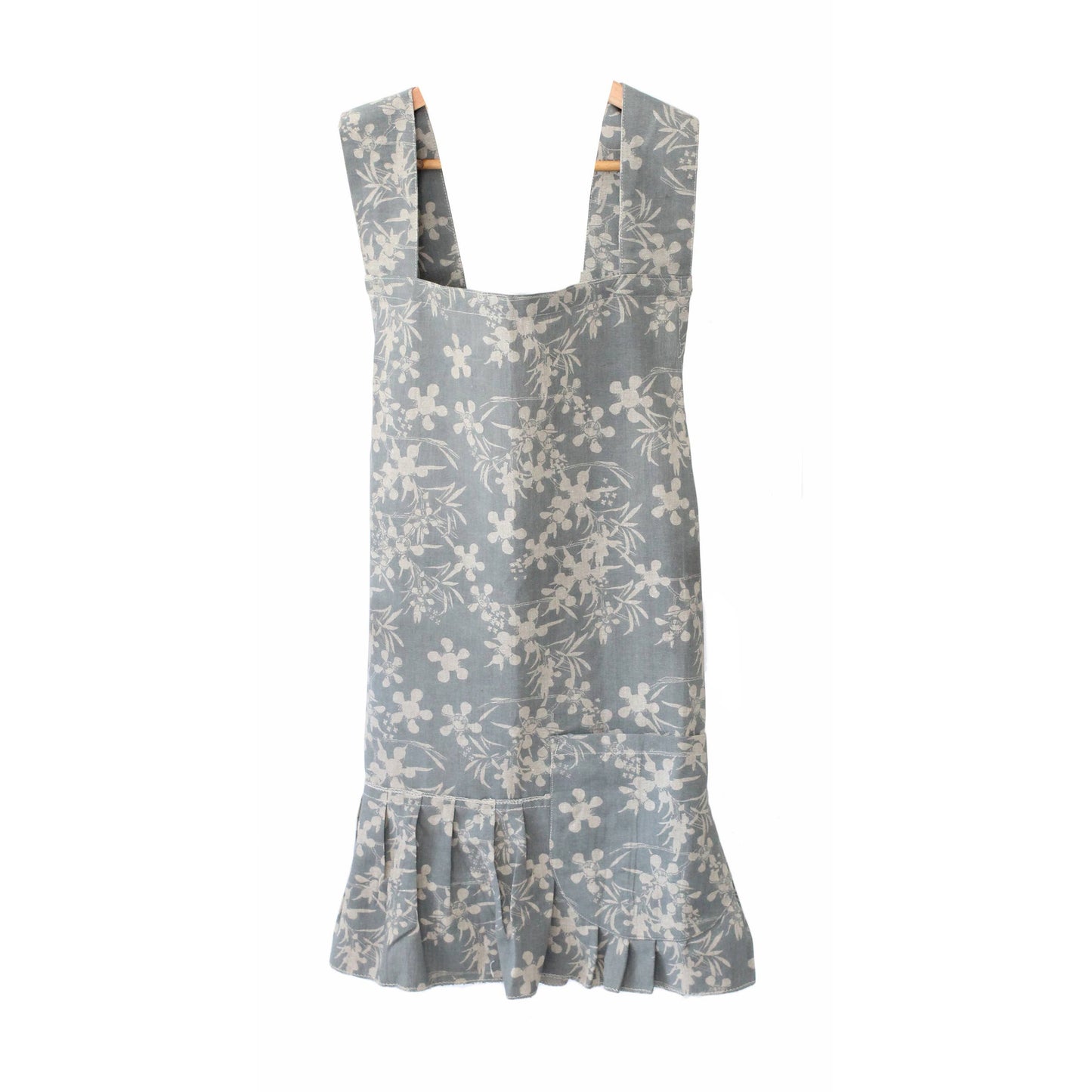 Myrtle Pinafore apron - Slate- Raine & Humble