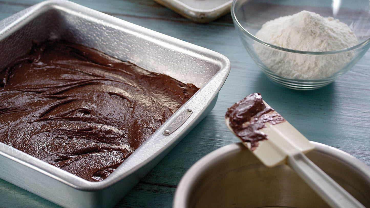 9” Aluminum Square Cake Pan - Doughmakers