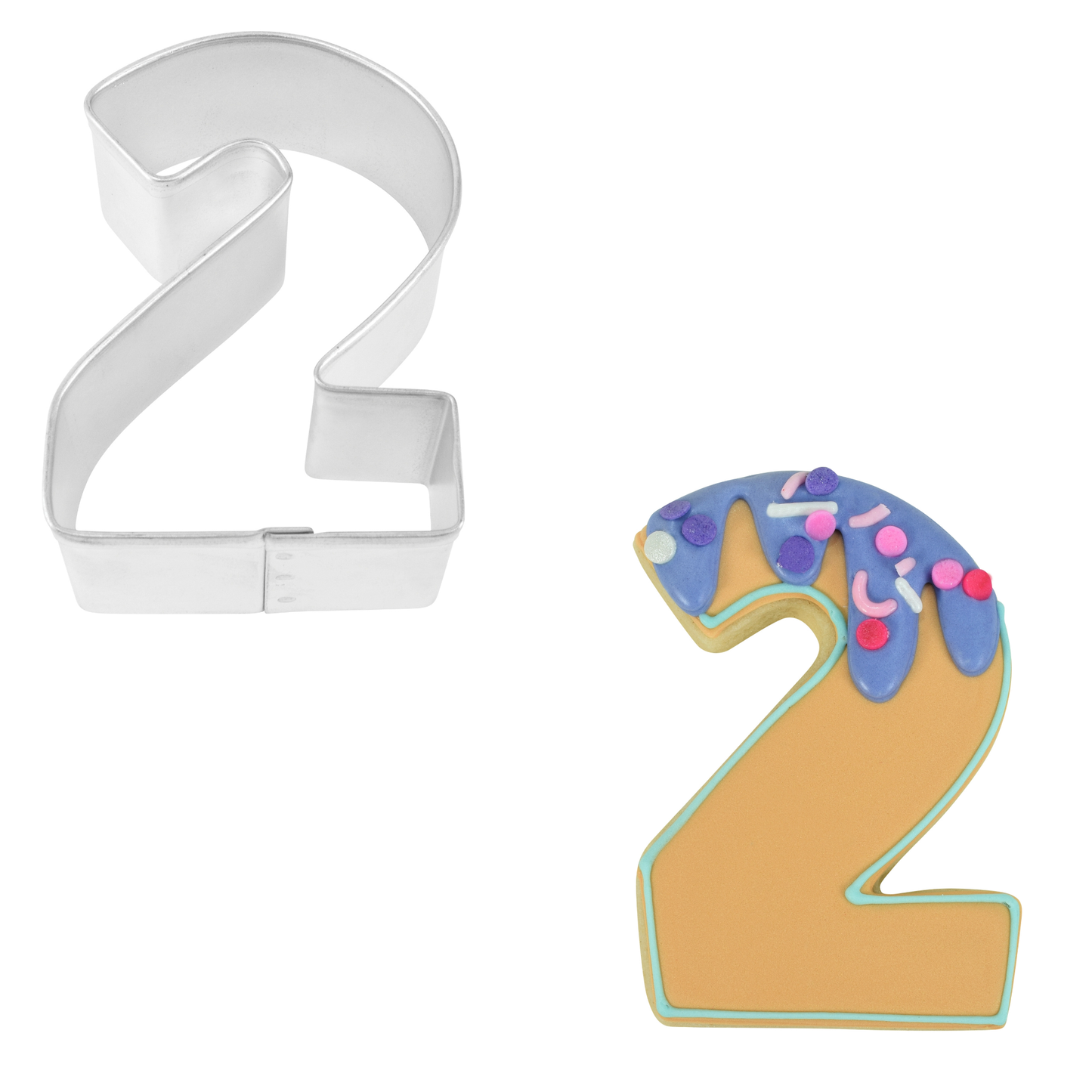 Number 2 Cookie Cutter, 3"- R&M