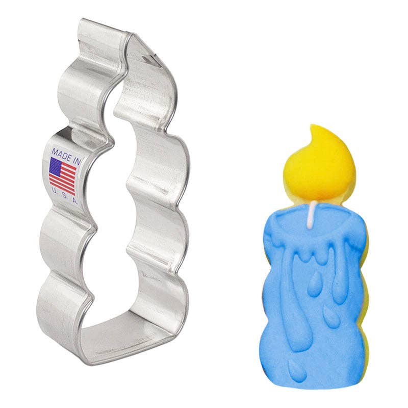 Birthday Candle Cookie Cutter. (4")- Ann Clark